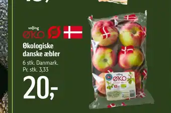 Føtex Økologiske danske æbler tilbud