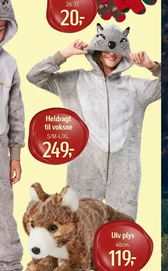 Føtex Heldragt til voksne tilbud