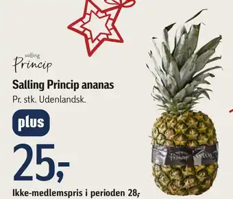 Føtex Salling princip ananas tilbud