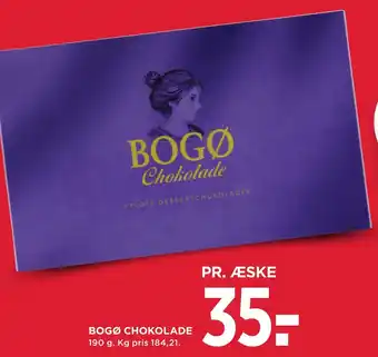 MENY Bogø chokolade tilbud