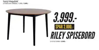 My Home Riley spisebord tilbud