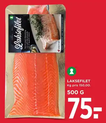 MENY Laksefilet tilbud