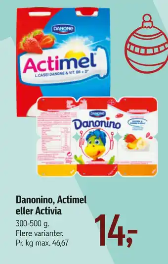 Føtex Danonino, actimel eller activia tilbud