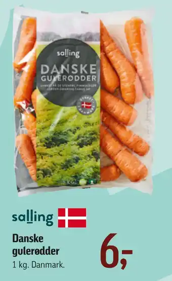 Føtex Danske gulerødder tilbud