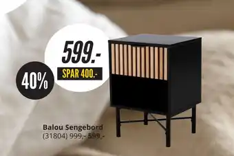 My Home Balou sengebord tilbud