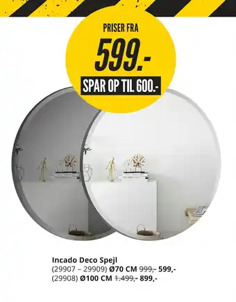 My Home Incado deco spejl tilbud