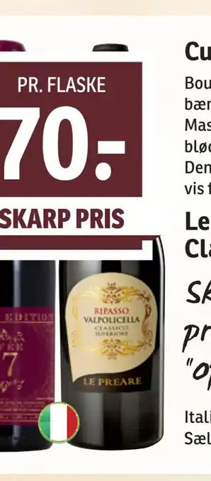 SPAR Le preare ripasso classico superiore tilbud