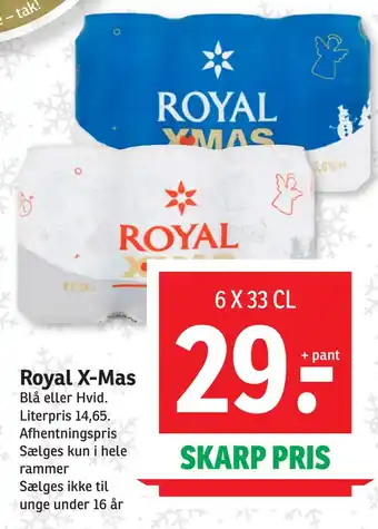 SPAR Royal x-mas tilbud