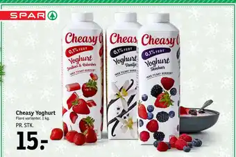 SPAR Cheasy yoghurt tilbud