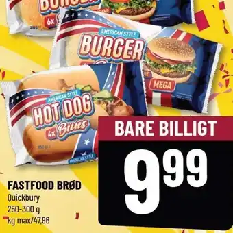 Fastfood brød