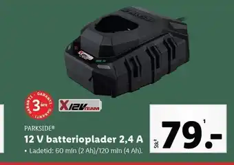 12 v batterioplader 2,4 a