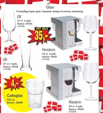 Harald Nyborg Ukendt glas tilbud