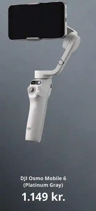 DJI Store Nordic Dji osmo mobile 6 (platinum gray) tilbud