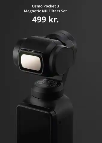 Osmo pocket 3 magnetic nd filters set