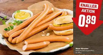 REWE DE Wiener Würstchen tilbud