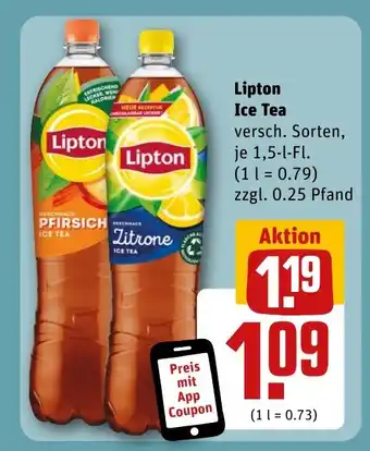 REWE DE Lipton Ice Tea tilbud
