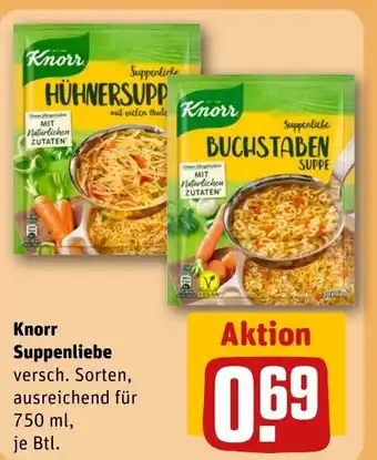 REWE DE Knorr Suppenliebe tilbud
