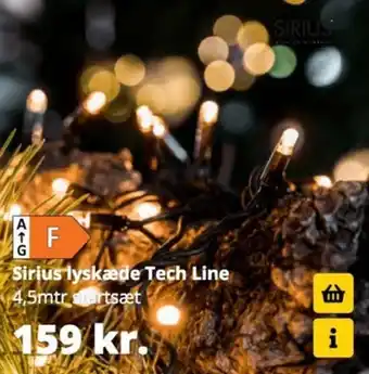 Sirius lyskæde Tech Line