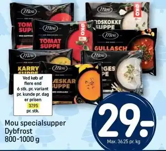 REMA 1000 Mou specialsupper tilbud