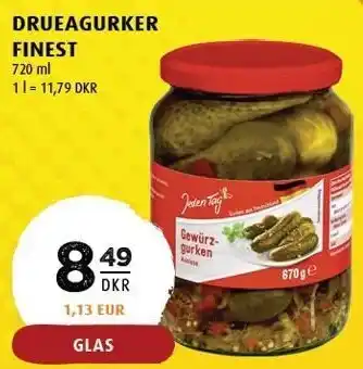 Drueagurker finest