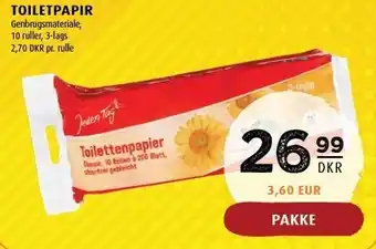 Scandinavian Park Toiletpapir tilbud