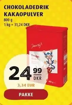 Scandinavian Park Chokoladedrik kakaopulver tilbud