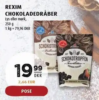 Rexim chokoladedråber