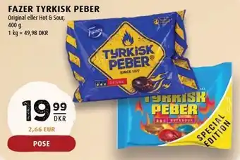Scandinavian Park Fazer tyrkisk peber tilbud