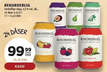 Scandinavian Park Rekorderlig tilbud