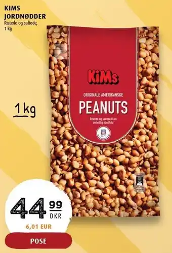 Scandinavian Park Kims jordnødder tilbud
