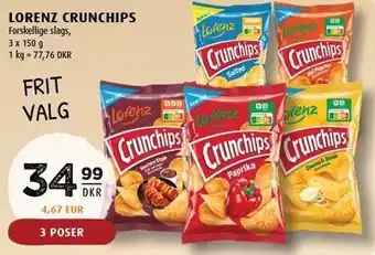 Scandinavian Park Lorenz crunchips tilbud
