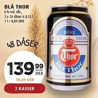 Scandinavian Park Blå thor tilbud