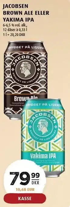 Jacobsen brown ale eller yakima ipa