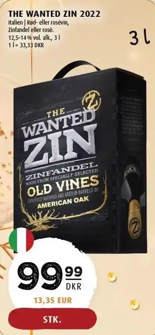 Scandinavian Park The wanted zin 2022 tilbud