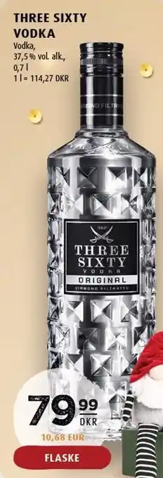 Scandinavian Park Three sixty vodka tilbud