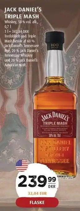 Jack daniel's triple mash