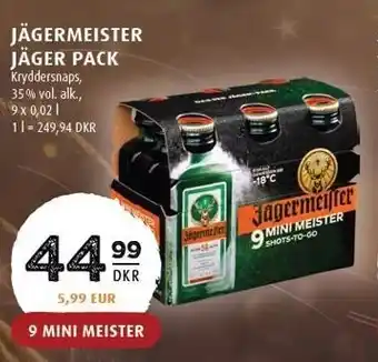 Scandinavian Park Jägermeister jáger pack tilbud