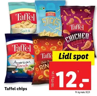 Lidl Taffel chips tilbud