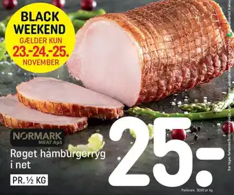 REMA 1000 Røget hamburgerryg i net tilbud