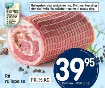 REMA 1000 Rå rullepølse tilbud