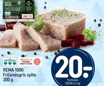 REMA 1000 REMA 1000 Frilandsgris sylte 200 g tilbud
