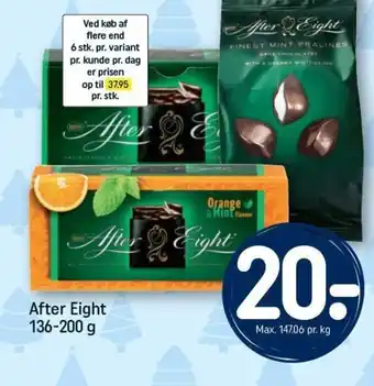 REMA 1000 After Eight tilbud