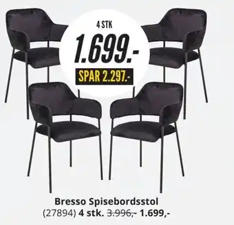 My Home Bresso Spisebordsstol tilbud