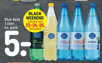 REMA 1000 Blue Keld 1 liter Ex. pant tilbud