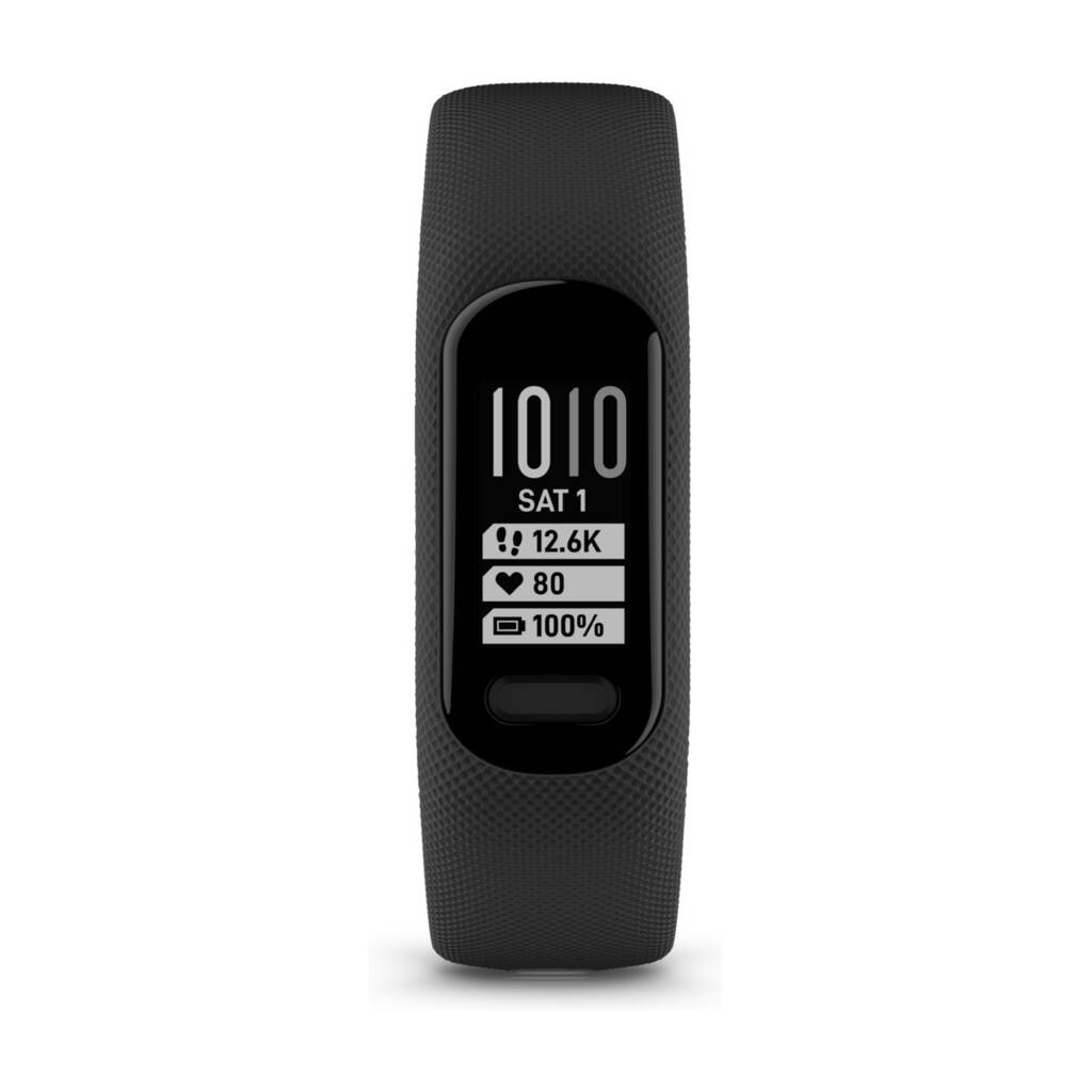 Garmin vivosmart 5 fitness tracker sort s/m tilbud hos Power