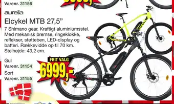 Elcykel mtb 27,5