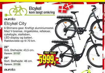 Harald Nyborg Elcykel city tilbud