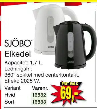 Harald Nyborg Elkedel tilbud