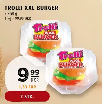Scandinavian Park Trolli xxl burger tilbud