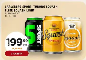 Scandinavian Park Carlsberg sport, tuborg squash eller squash light tilbud